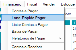 lan&ccedil;amento rapido